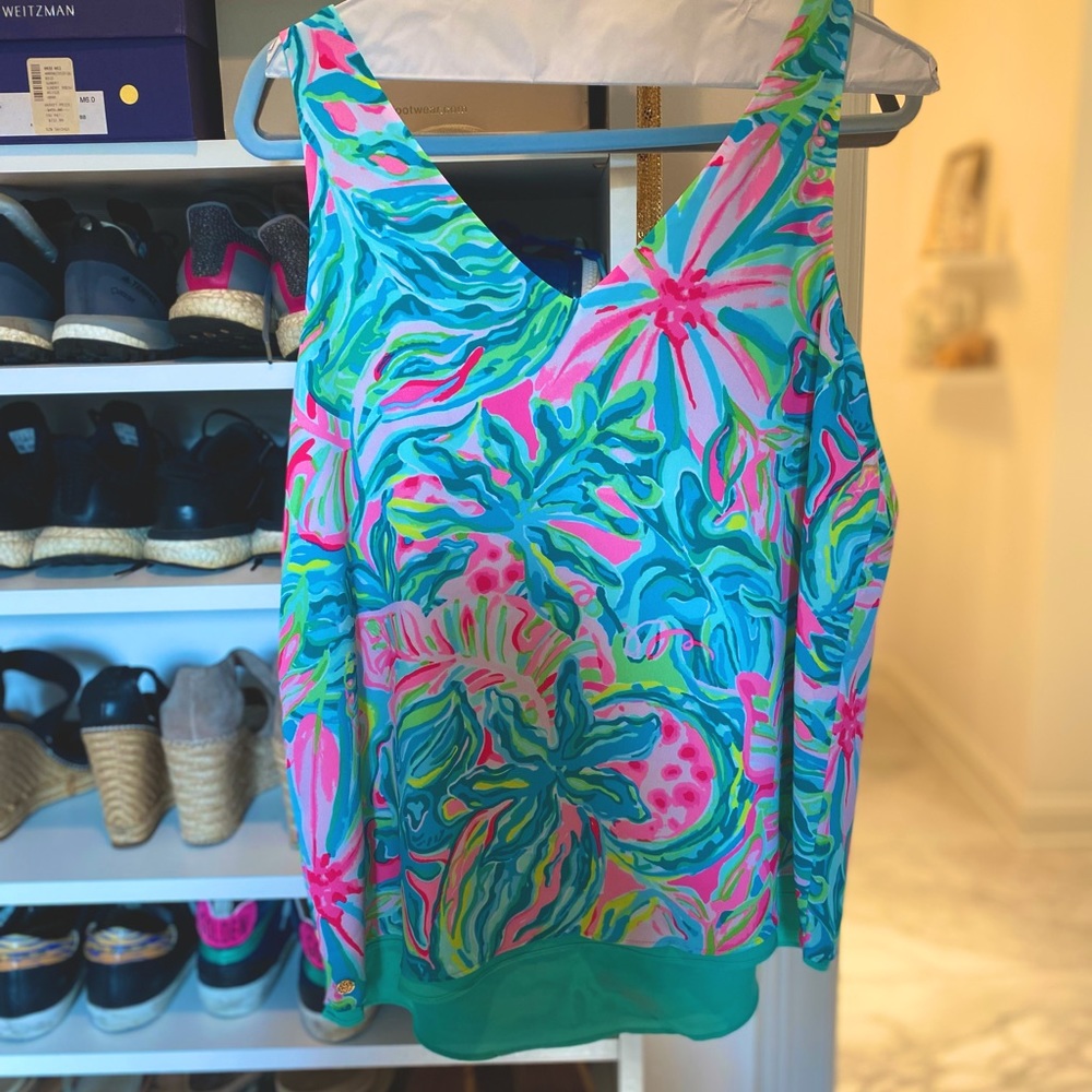 NWOT- Lilly Florin Reversible Tank Top